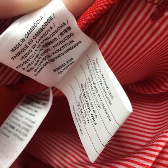 NWT Herschel Nova Mini Backpack Cafe Crème Color - Picture 17 of 17